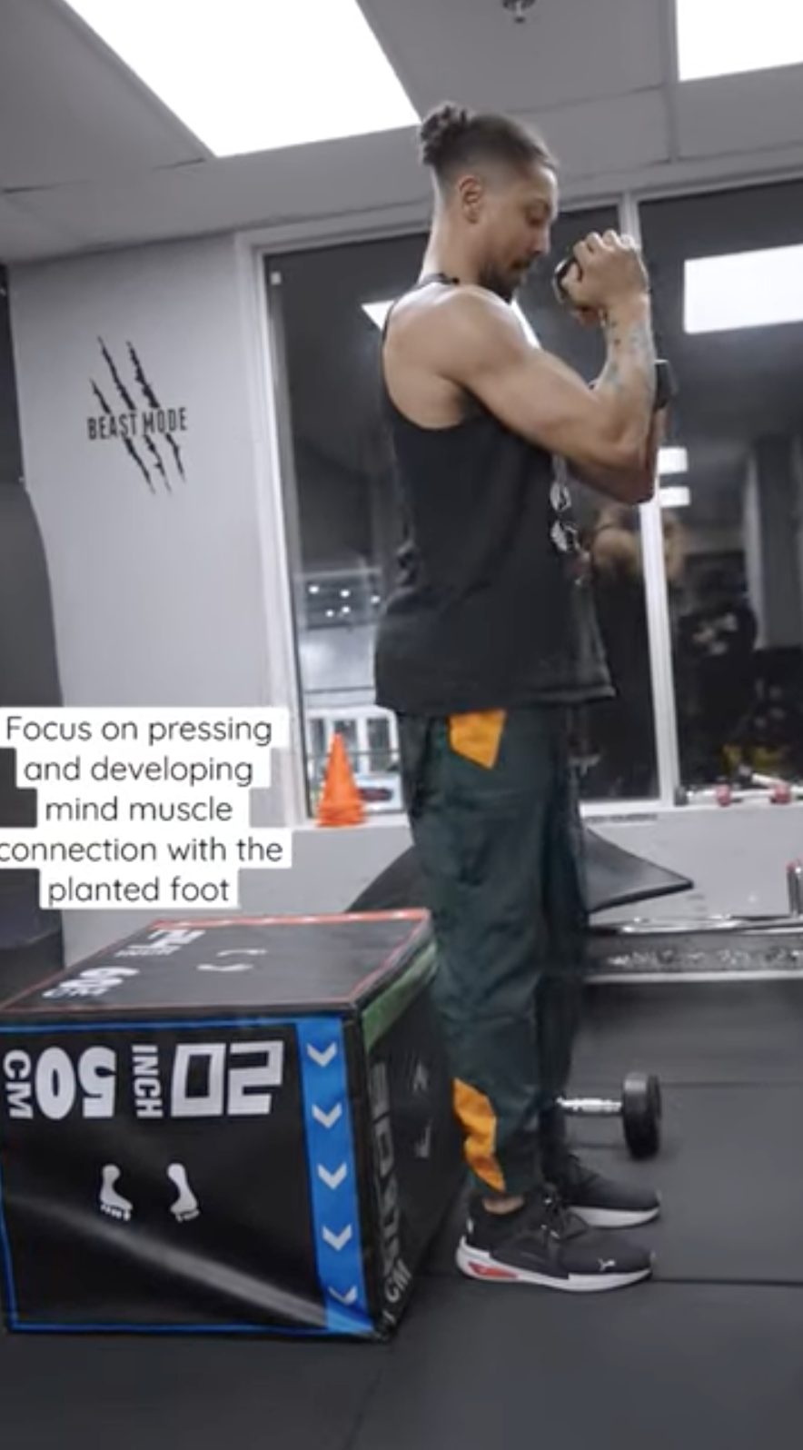 Single-leg pressing